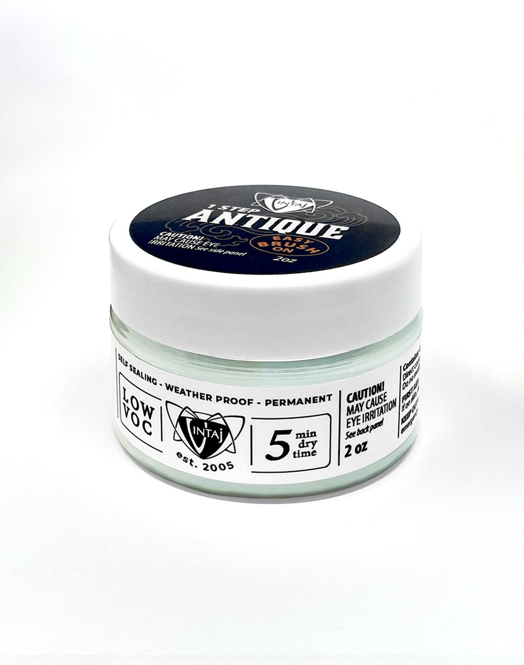 1 Step Antique, Iridescent Green, 2 oz