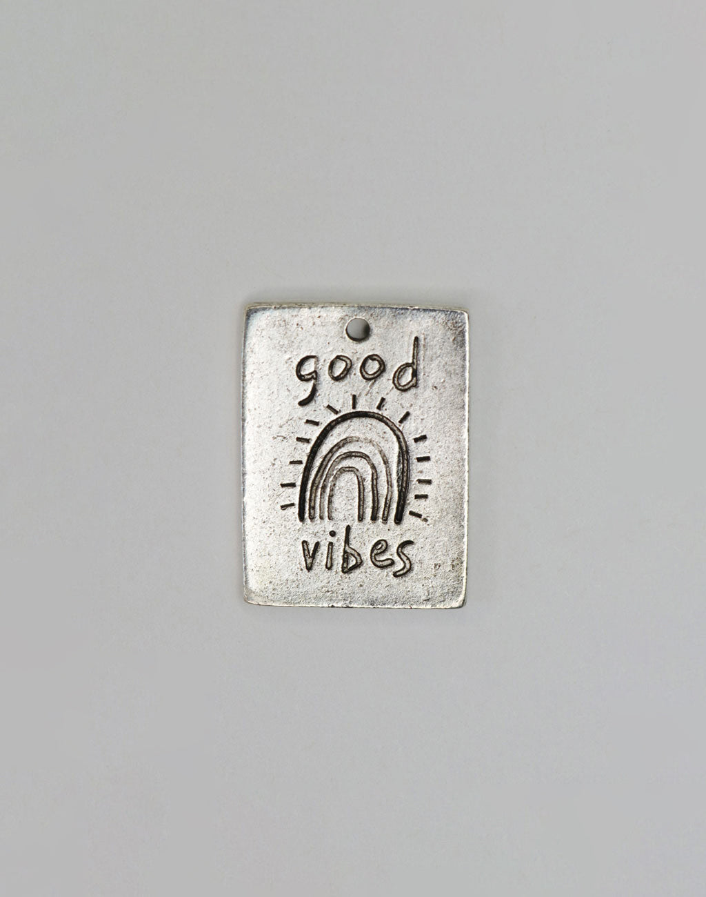 Good Vibes Rainbow, 25x19mm, (1pc)