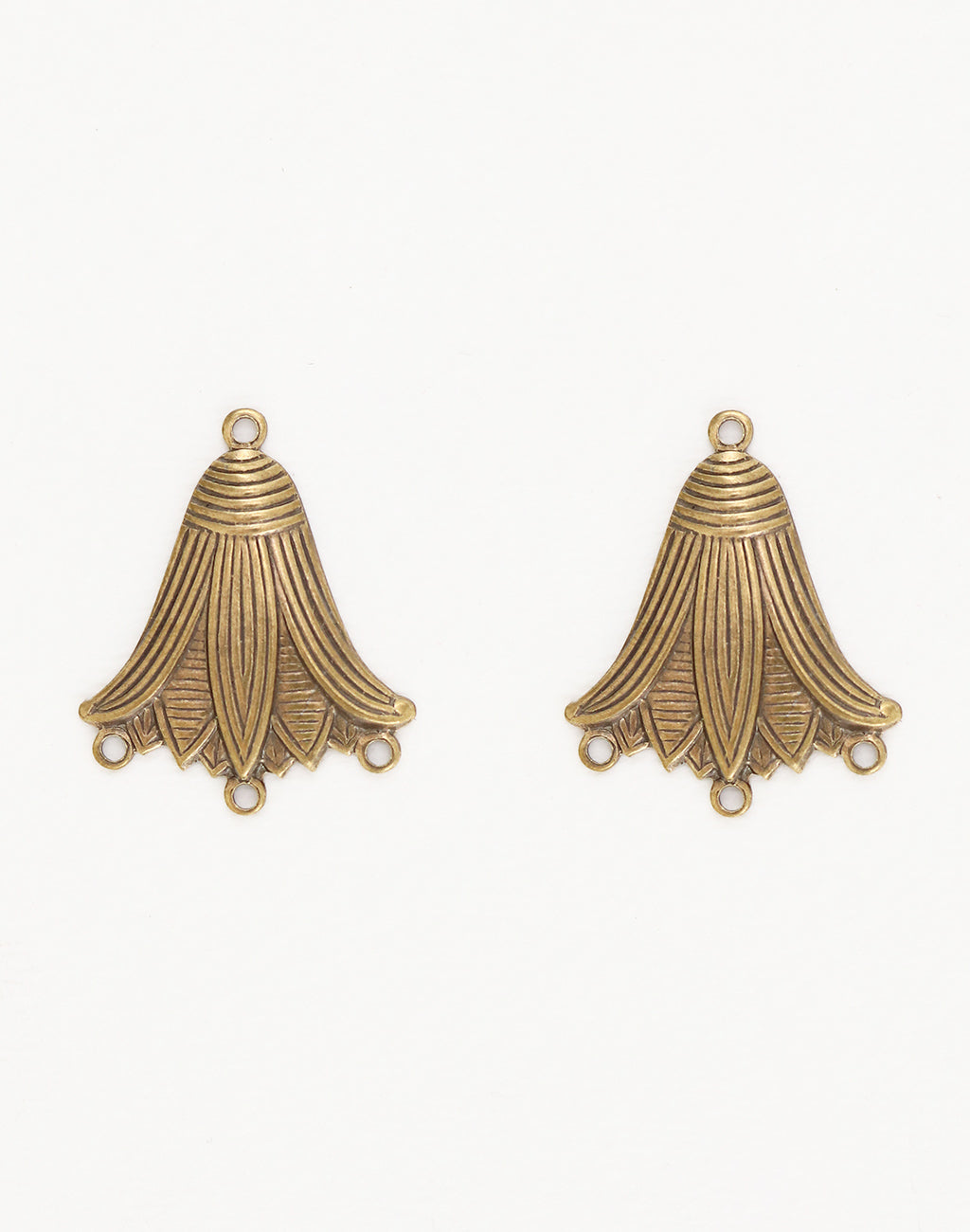 Lotus Blossom, 27x23mm, (2pcs)