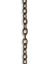 Etched Cable Chain, 2.9x4.3mm, (1ft)