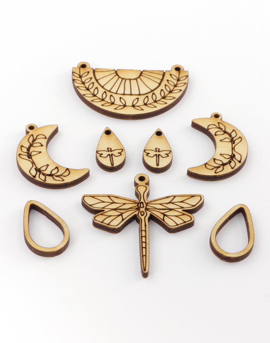 Dragonfly Sun, Jewelry Pop Outs (1 panel, 8pcs/ea)
