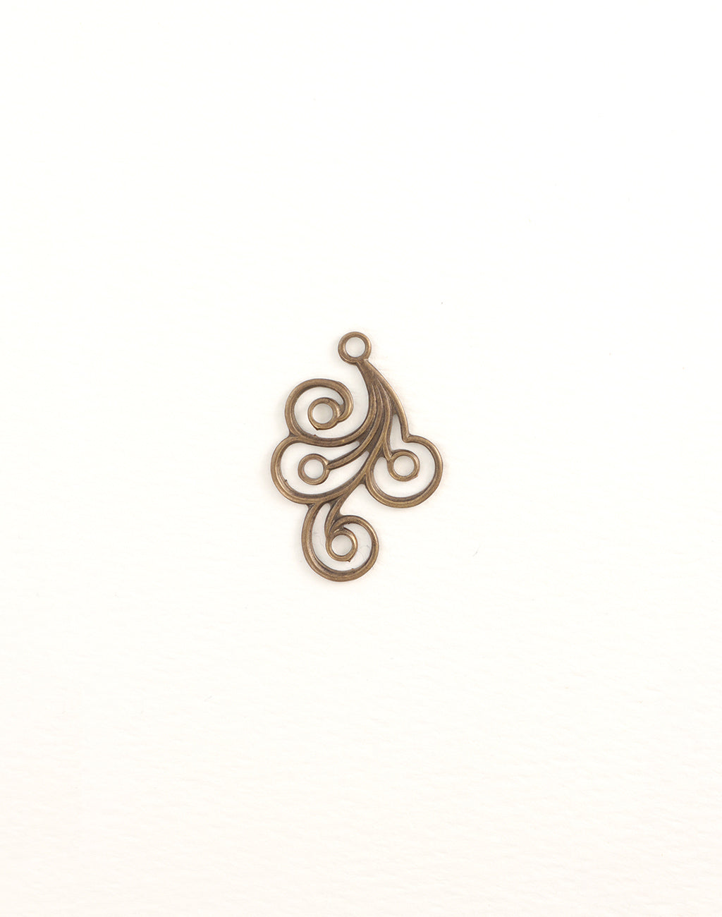 Flourish Swirl Left, 30.5x21mm, (1pc)