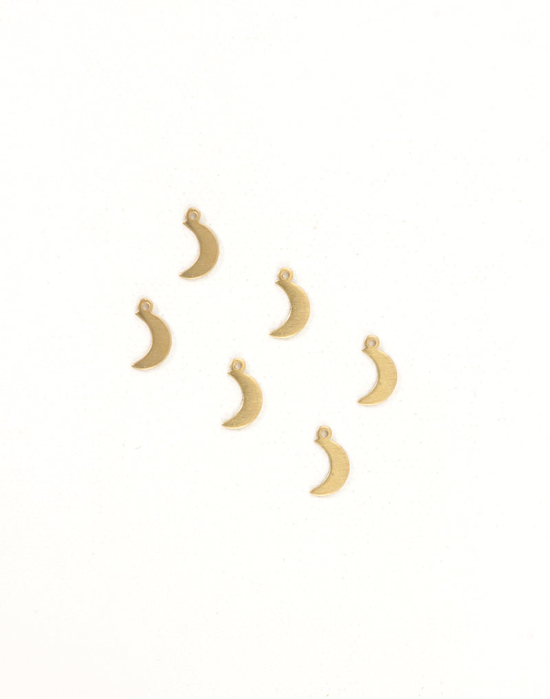 Teensie Moon, 11x7mm, (6pcs)