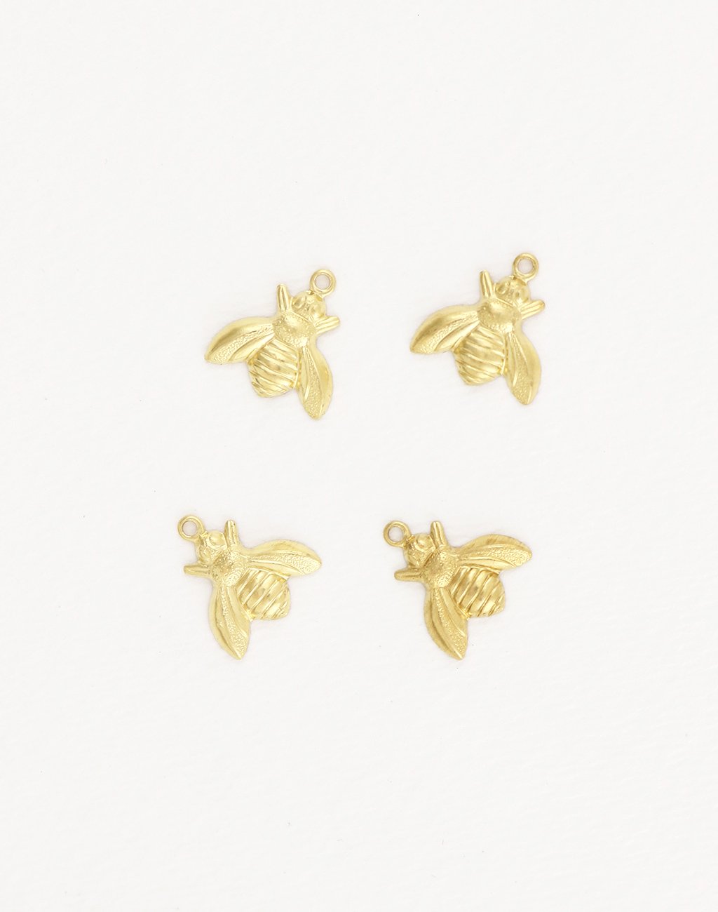 Bumble Bee, 13x12mm, (4pcs)