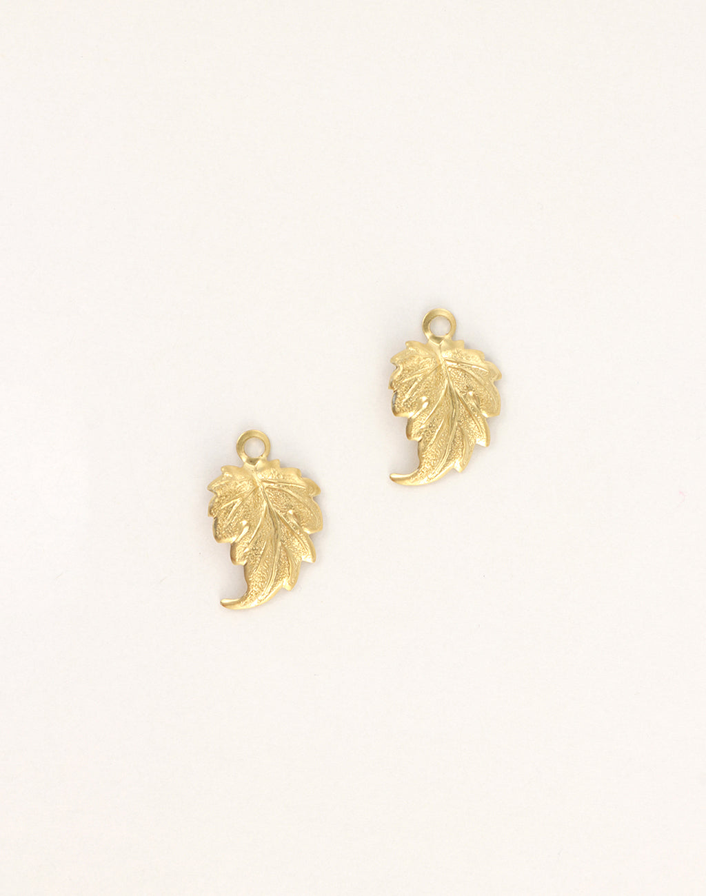 Whimsical Leaf, 21x14mm, (2pcs)