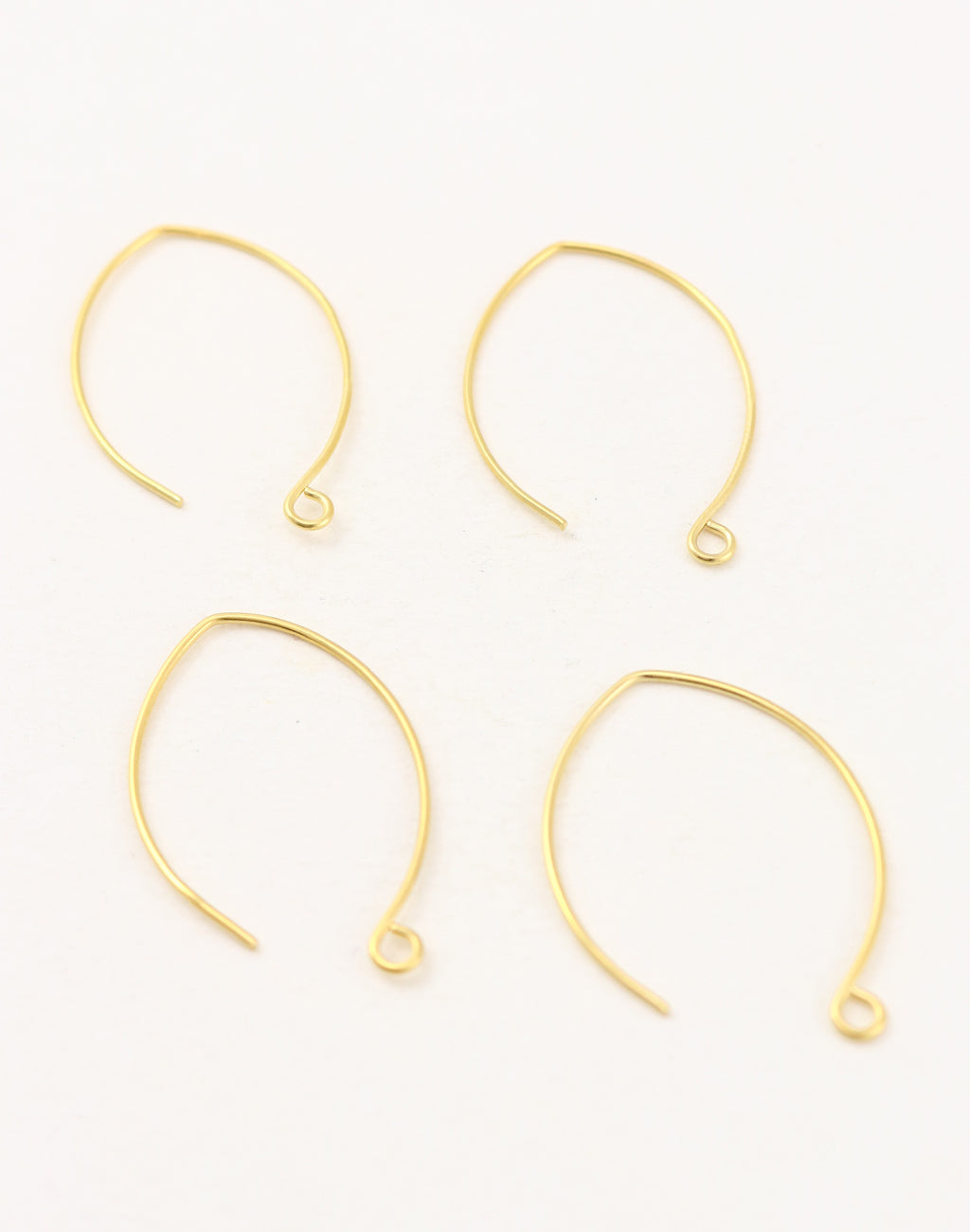 Marquise Ear Wires, 35mm, (4pcs)