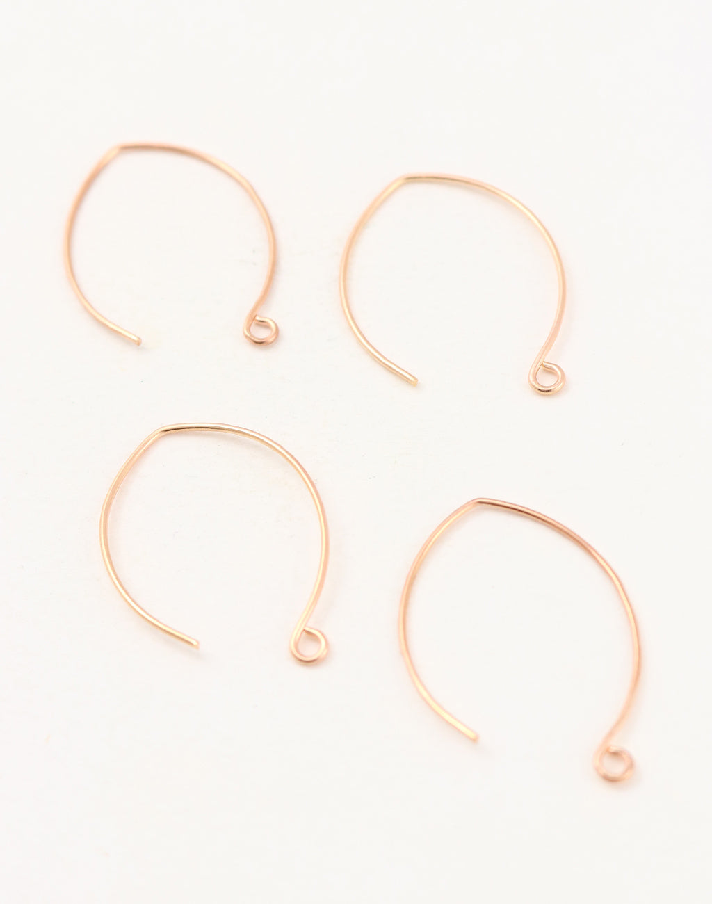 Marquise Ear Wires, 35mm, (4pcs)