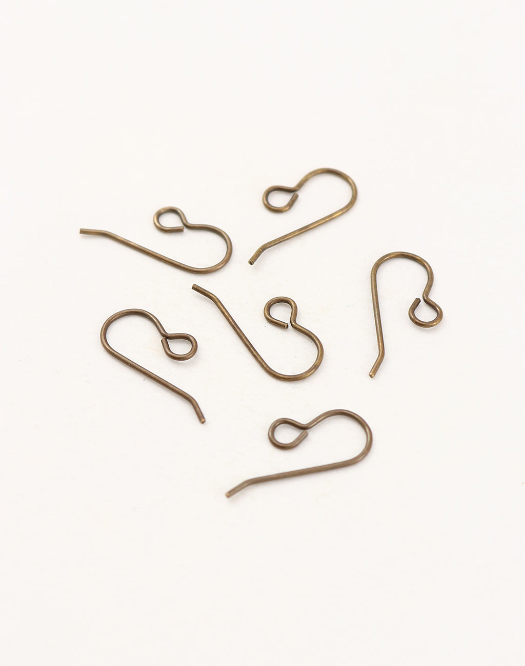 French Ear Wires, 20x10mm, (6pcs) French Ear Wires, 20x10mm, (6pcs)
