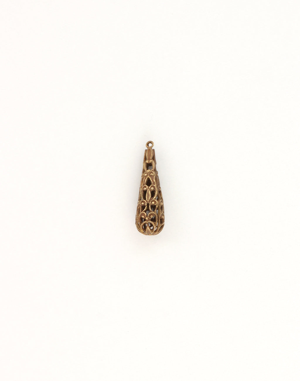 Full Droplet Filigree, 27x9mm, (1pc)