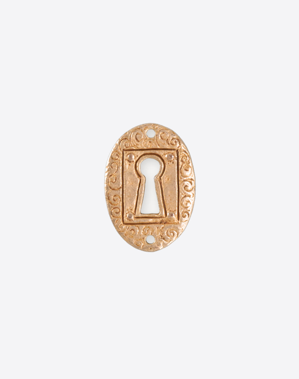 Keyhole Coin, 30.5x21.5mm, (1pc)