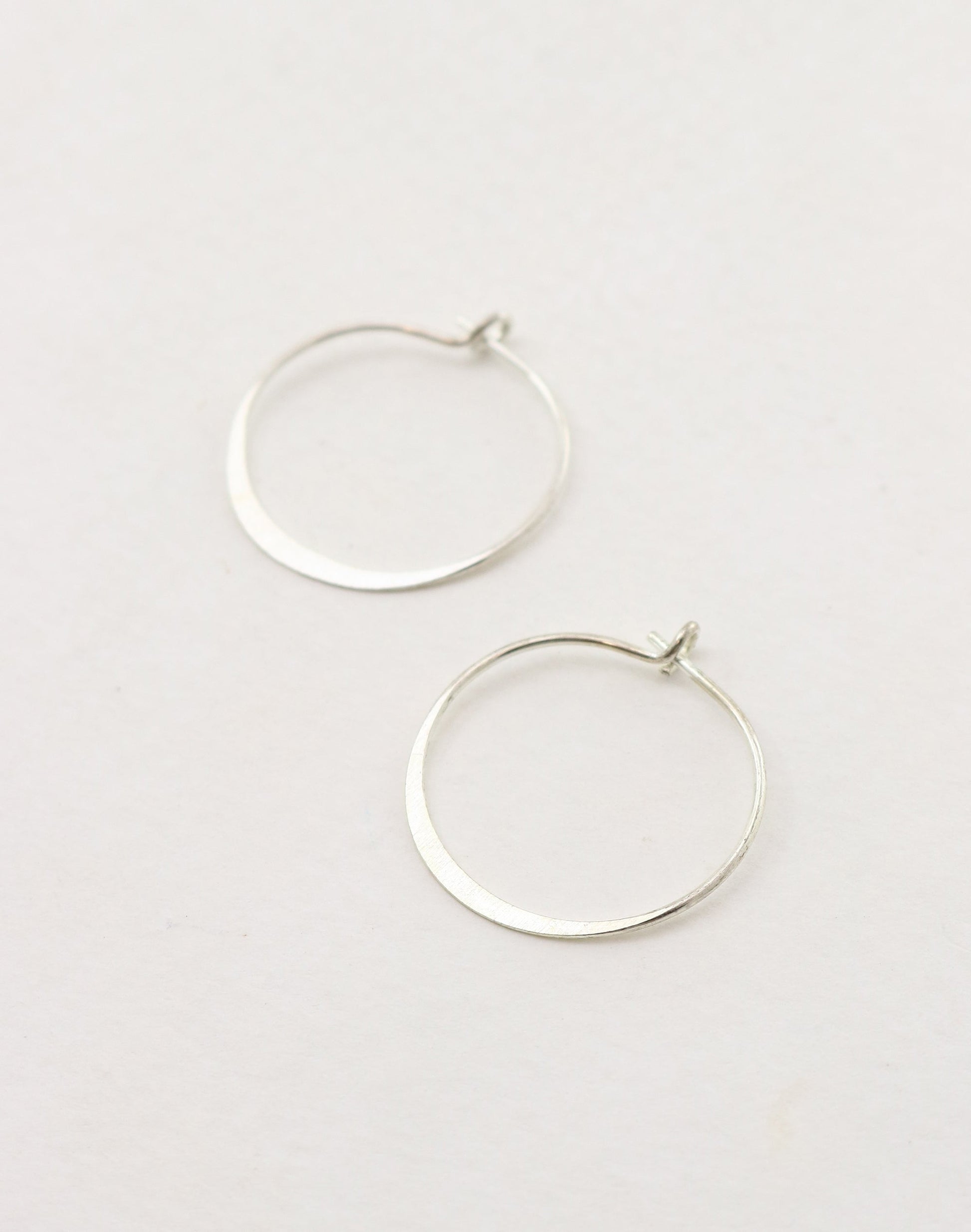Hoop Earring, 21mm, (1 pair)