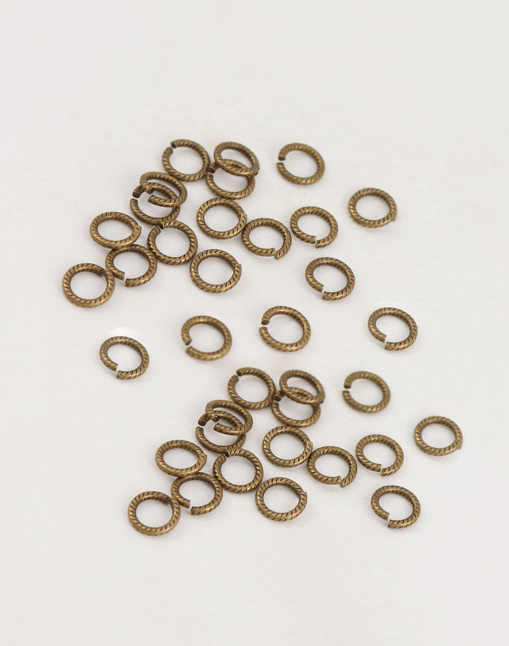 Cable Jump Ring, 6mm, 18ga, (36pcs)