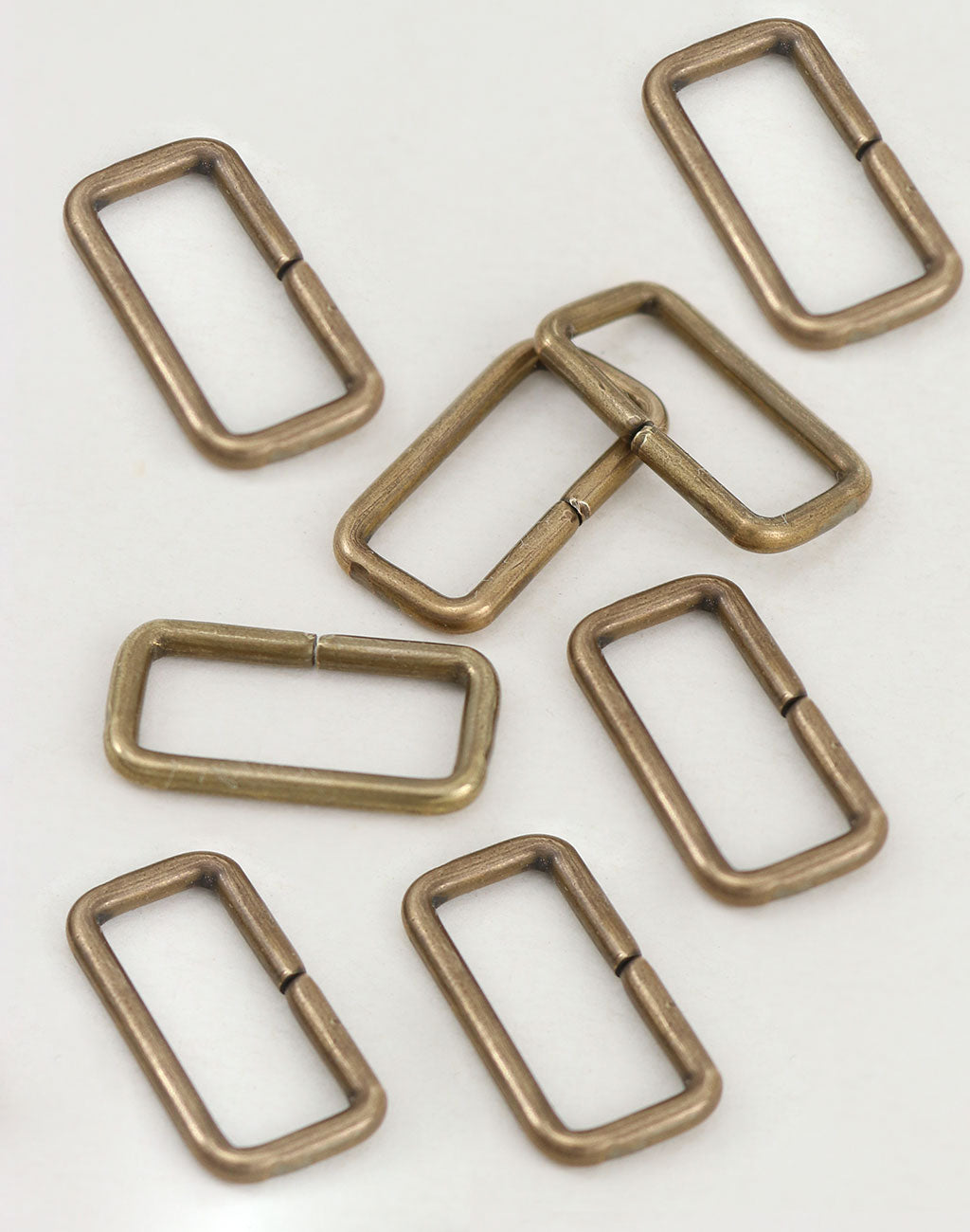 Rectangle Jump Ring, 24x12.5mm, 11ga, (8pcs)