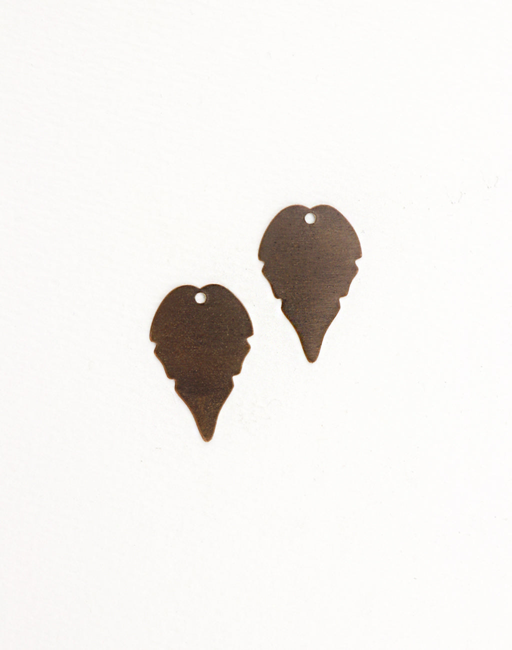 Trailing Leaf, 27x18mm, (2pcs)