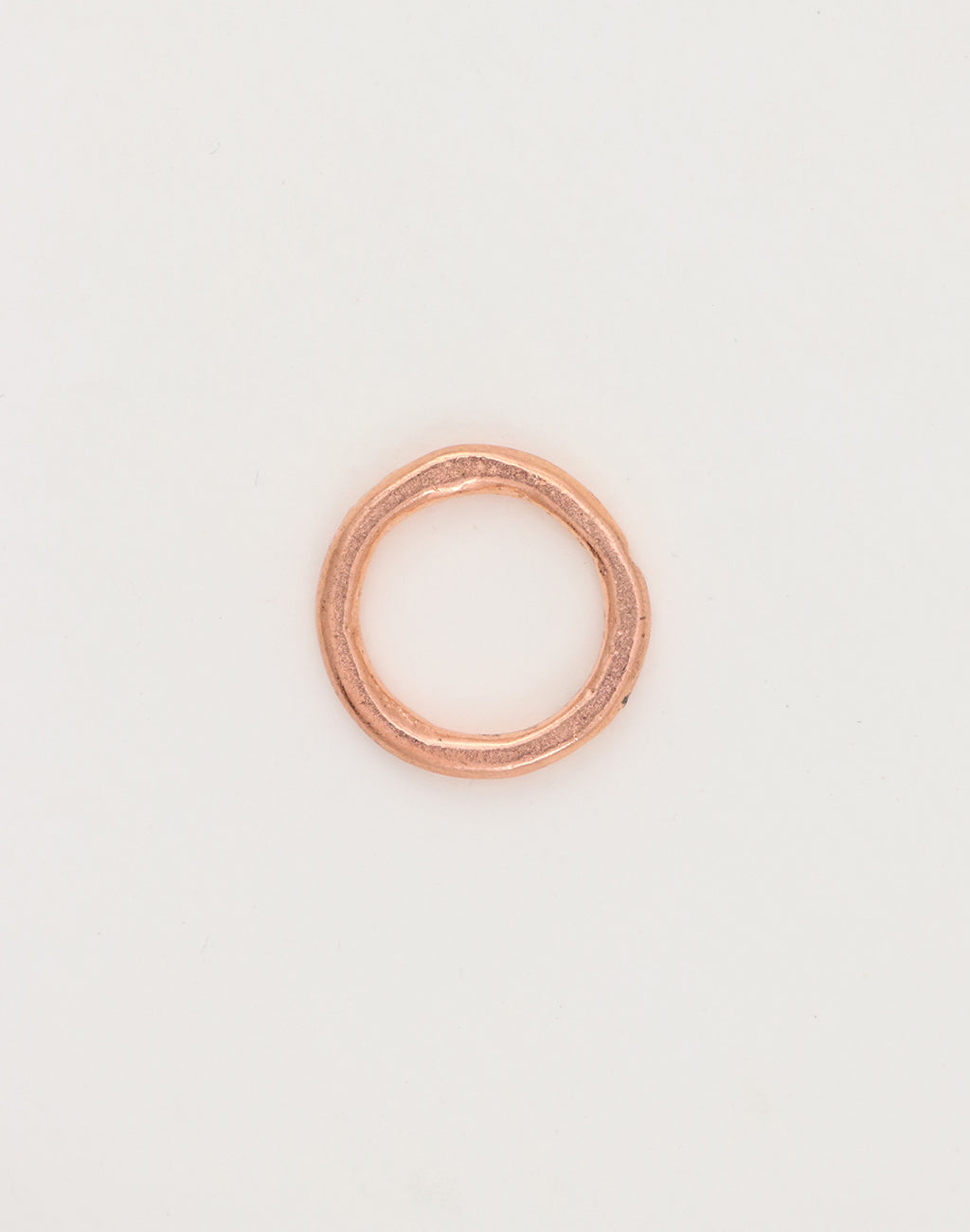 Heavy Hammered Ring, 23mm, (1pc)
