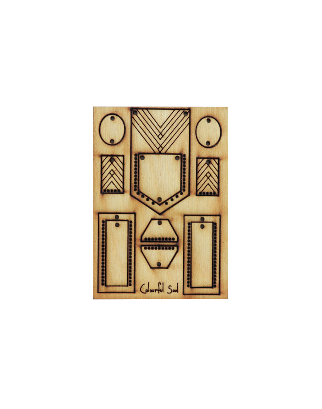 SBP6 Wooden Geometric Shapes