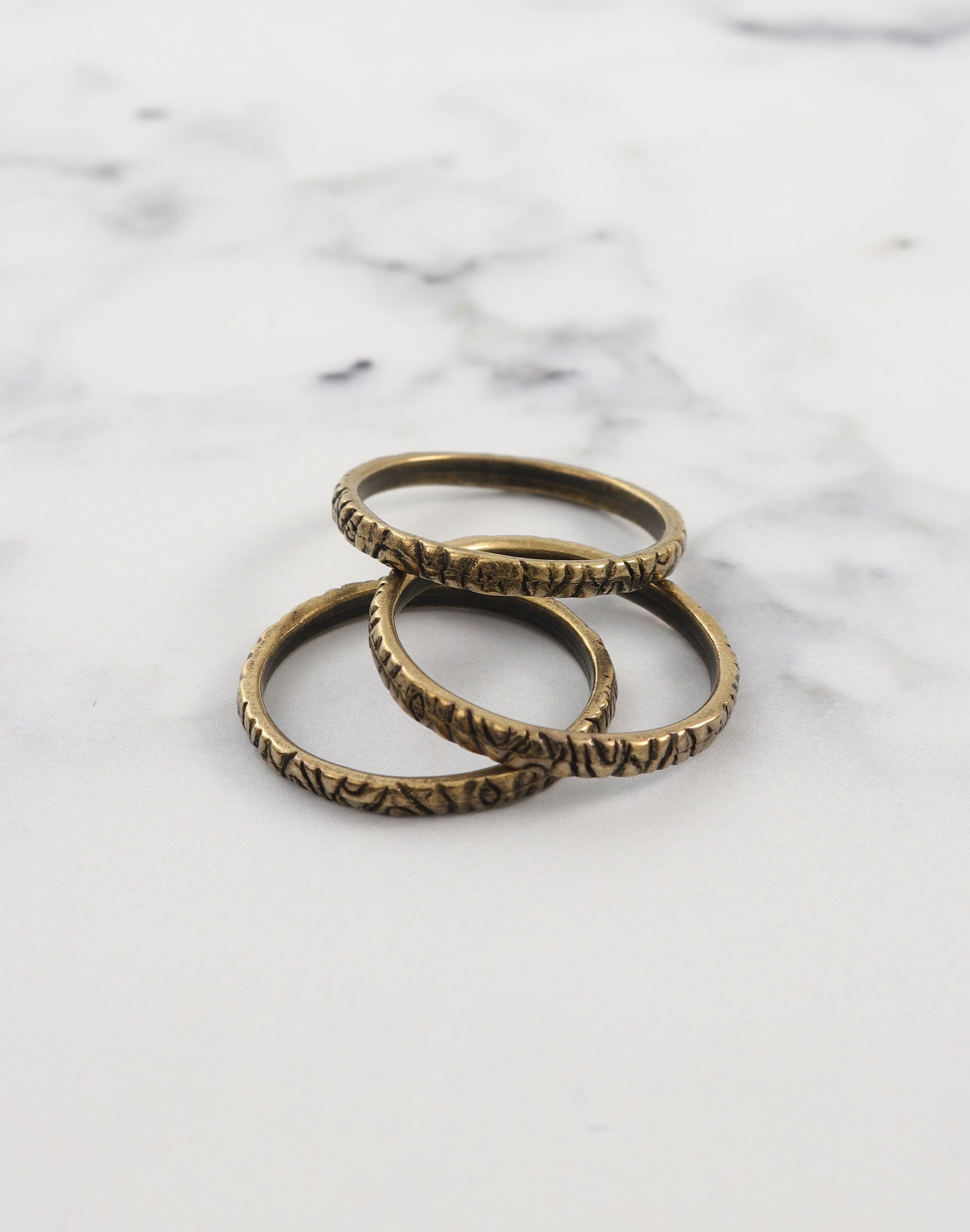 Paisley Ring, Size 8, (3pcs)
