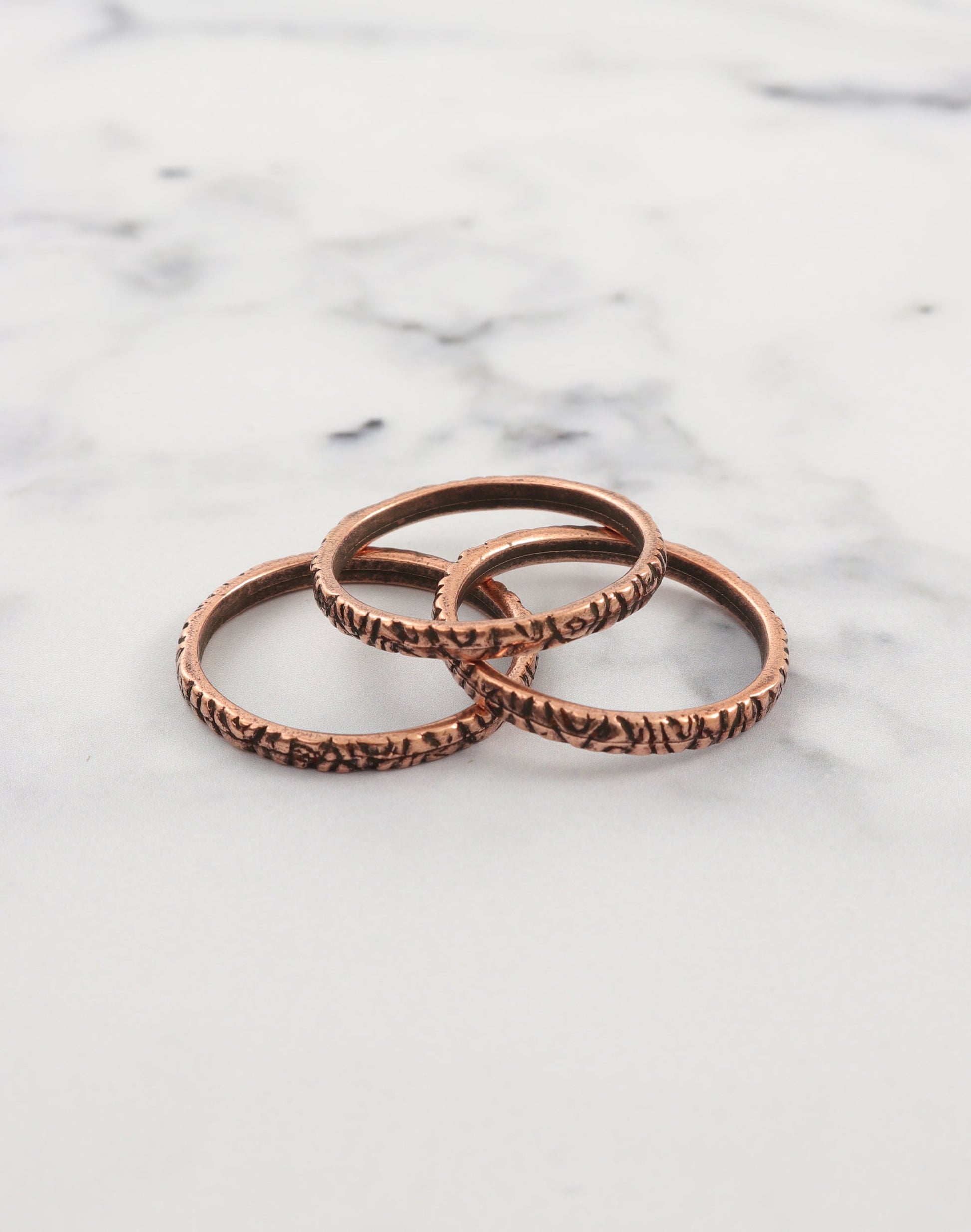 Paisley Ring, Size 8, (3pcs)