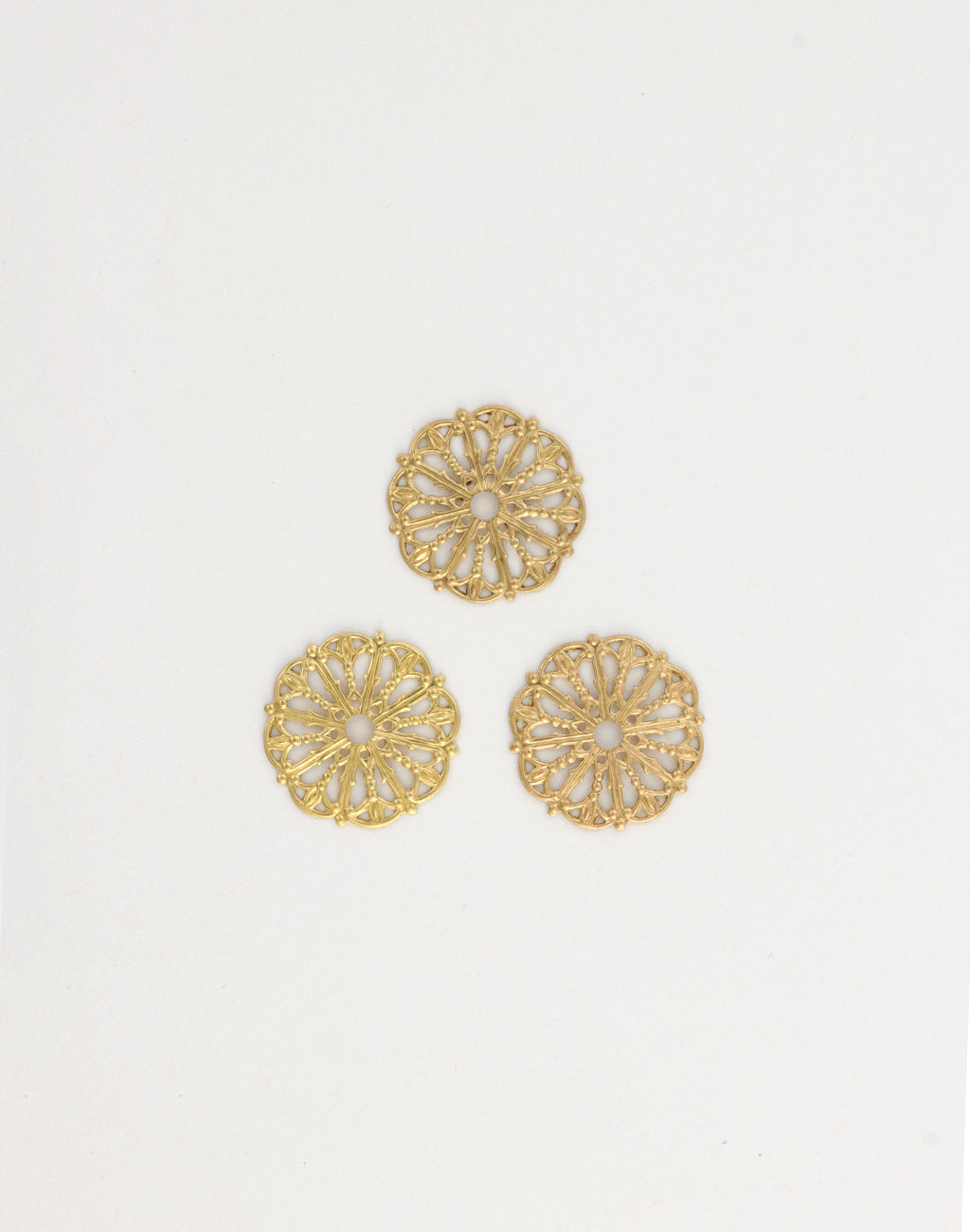 Medallion Filigree, 18mm, (3pcs)