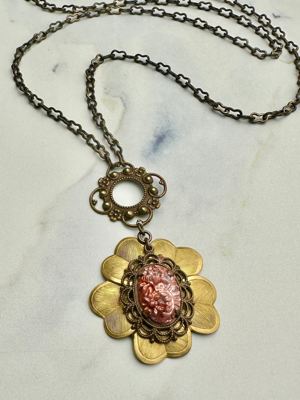 Vintage Jewelry Box Complete Necklace Kit no 1