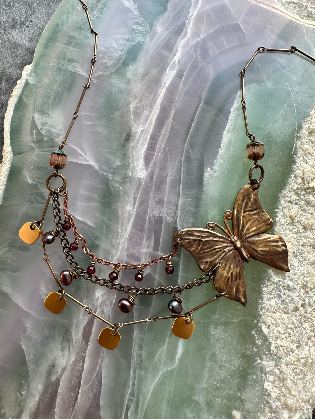 Meadow Butterfly, 41x38mm (1 pc)