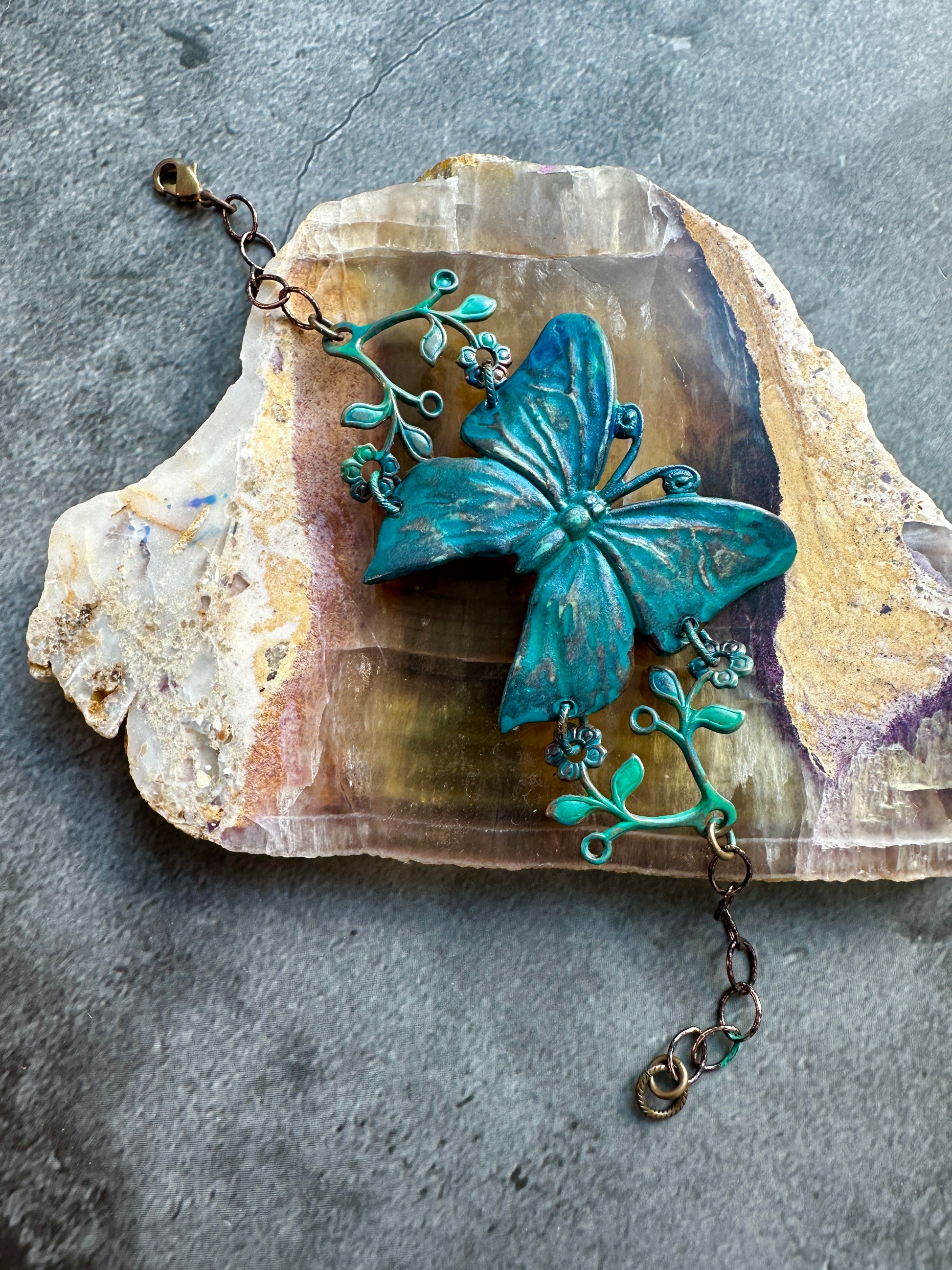 Meadow Butterfly, 41x38mm (1 pc)