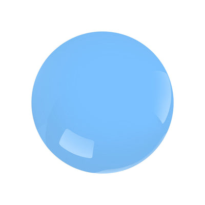 Neon blue circle graphic