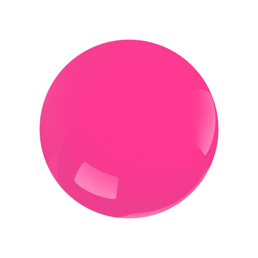 Neon pink circle