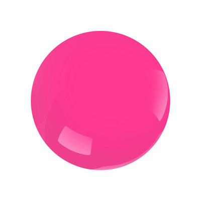Neon pink circle