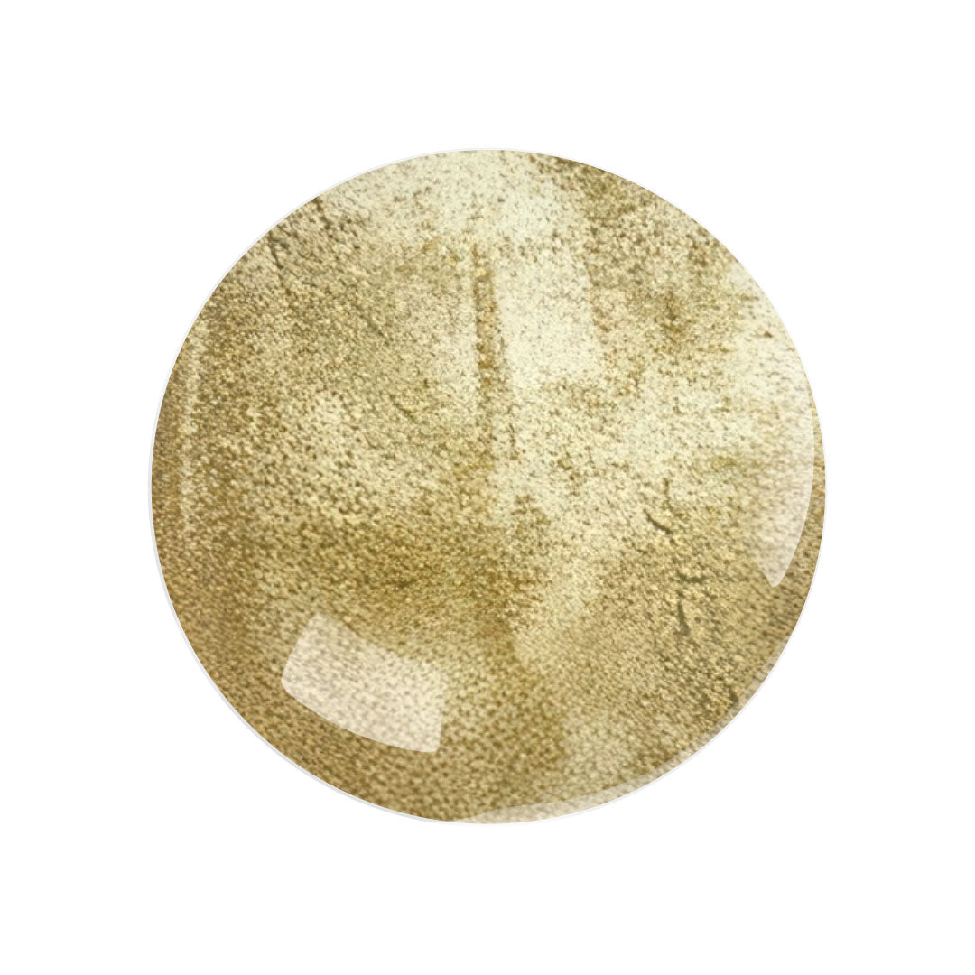 Victorian gold textured circle