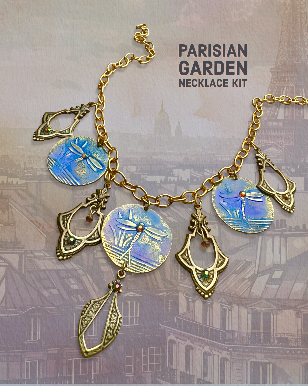 Parisian Garden Necklace Complete Kit