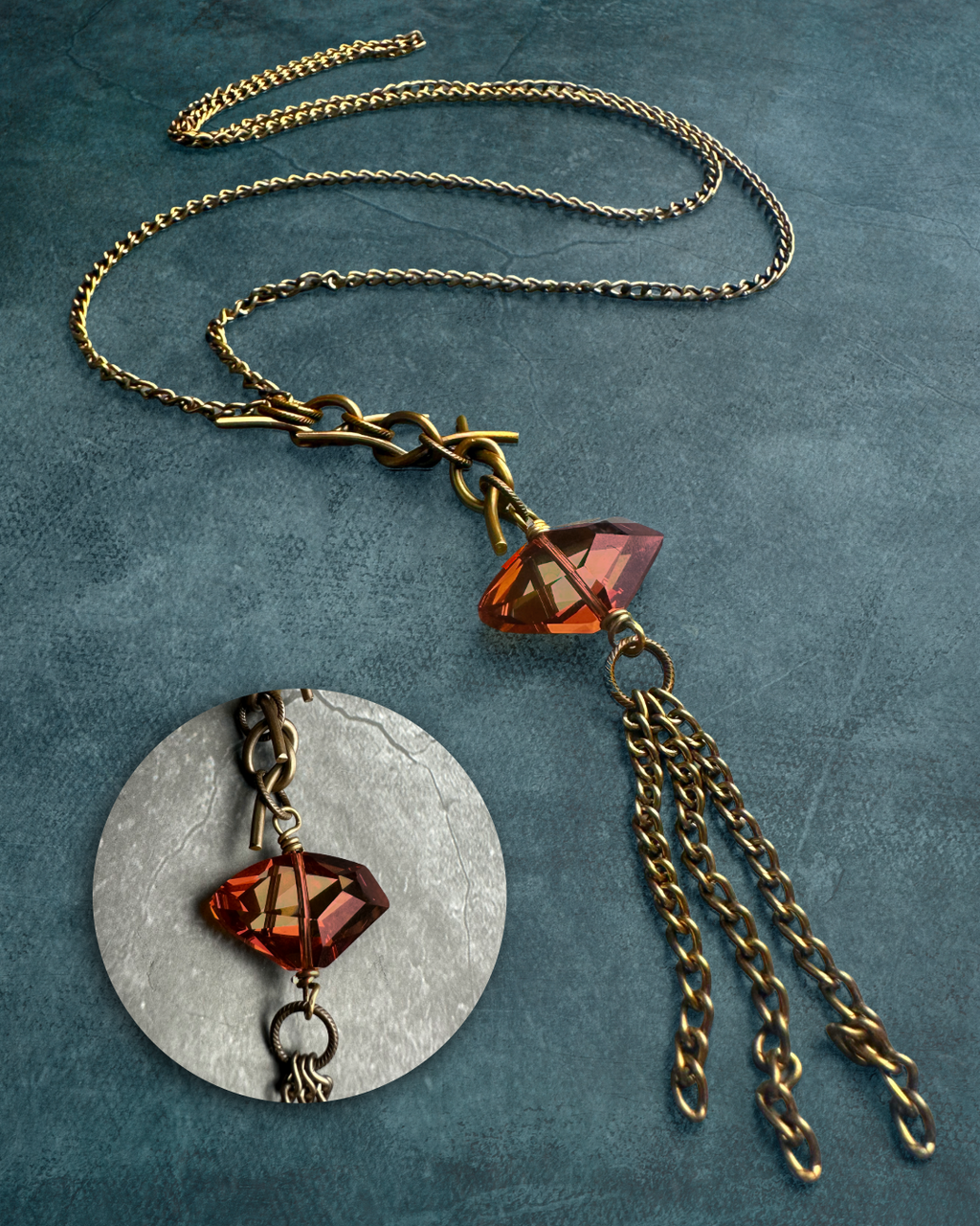 Creative Connections, Kit Class Fringe Necklace Complete Kit