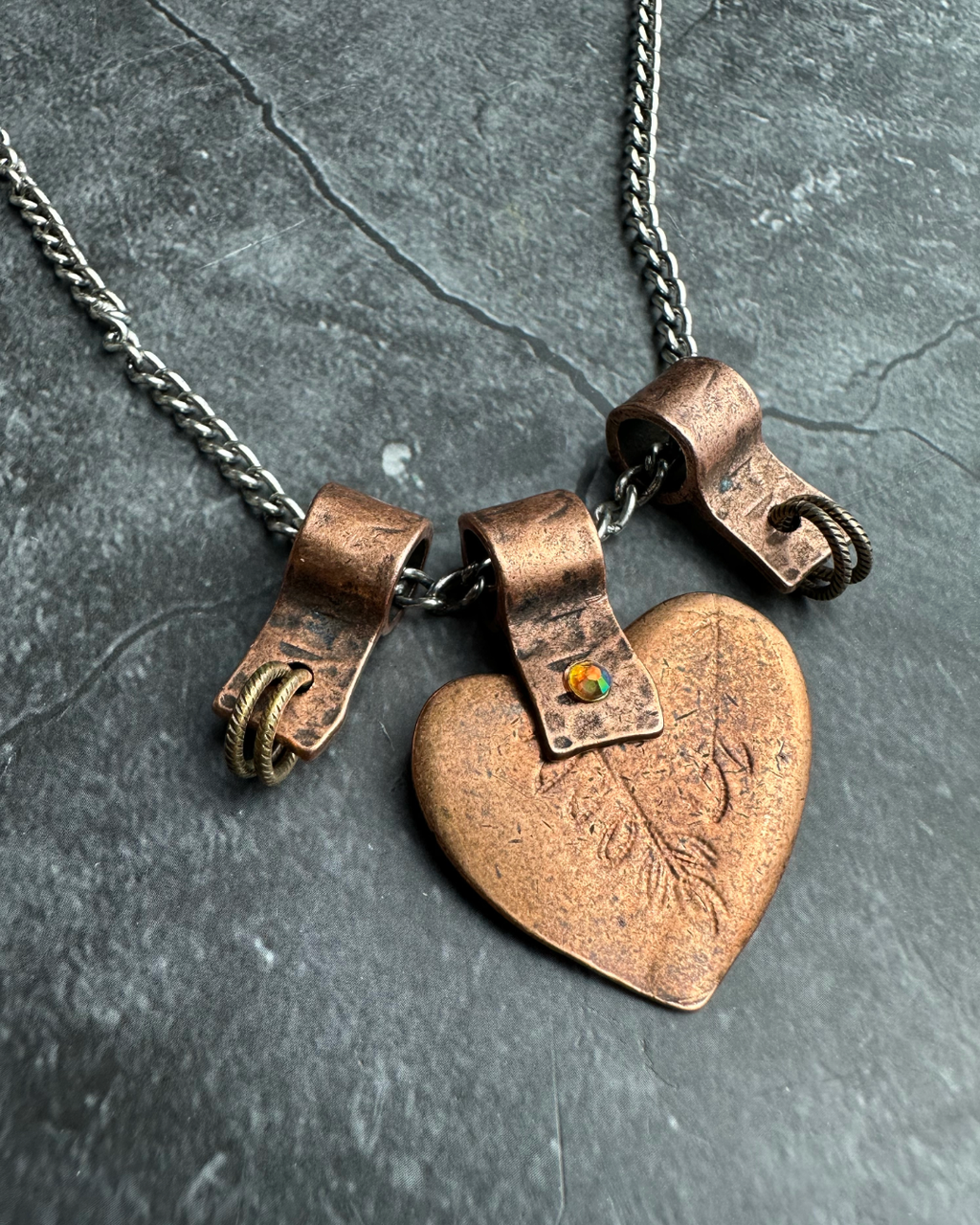 Creative Connections, Kit Class Heart Necklace Complete Kit