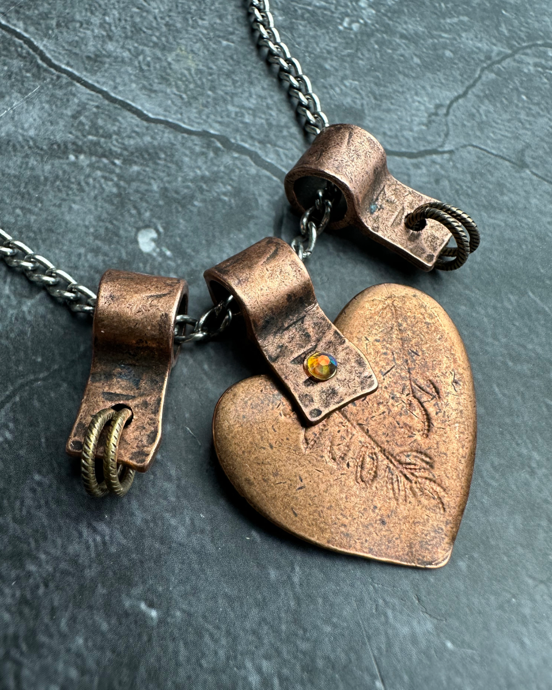 Creative Connections, Kit Class Heart Necklace Complete Kit