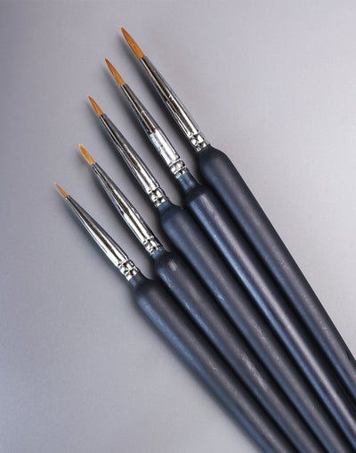 Fine detail paint brushes