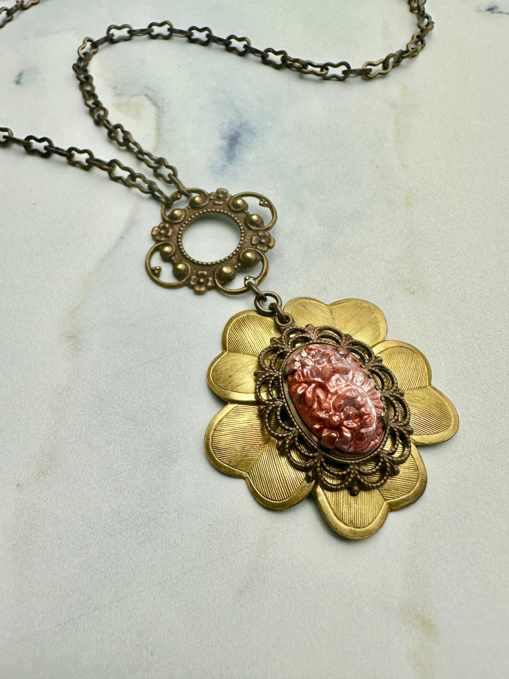 Vintage Jewelry Box Complete Necklace Kit no 1