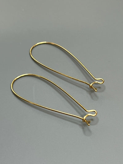 Gold earring hooks (47CF3981-C449)