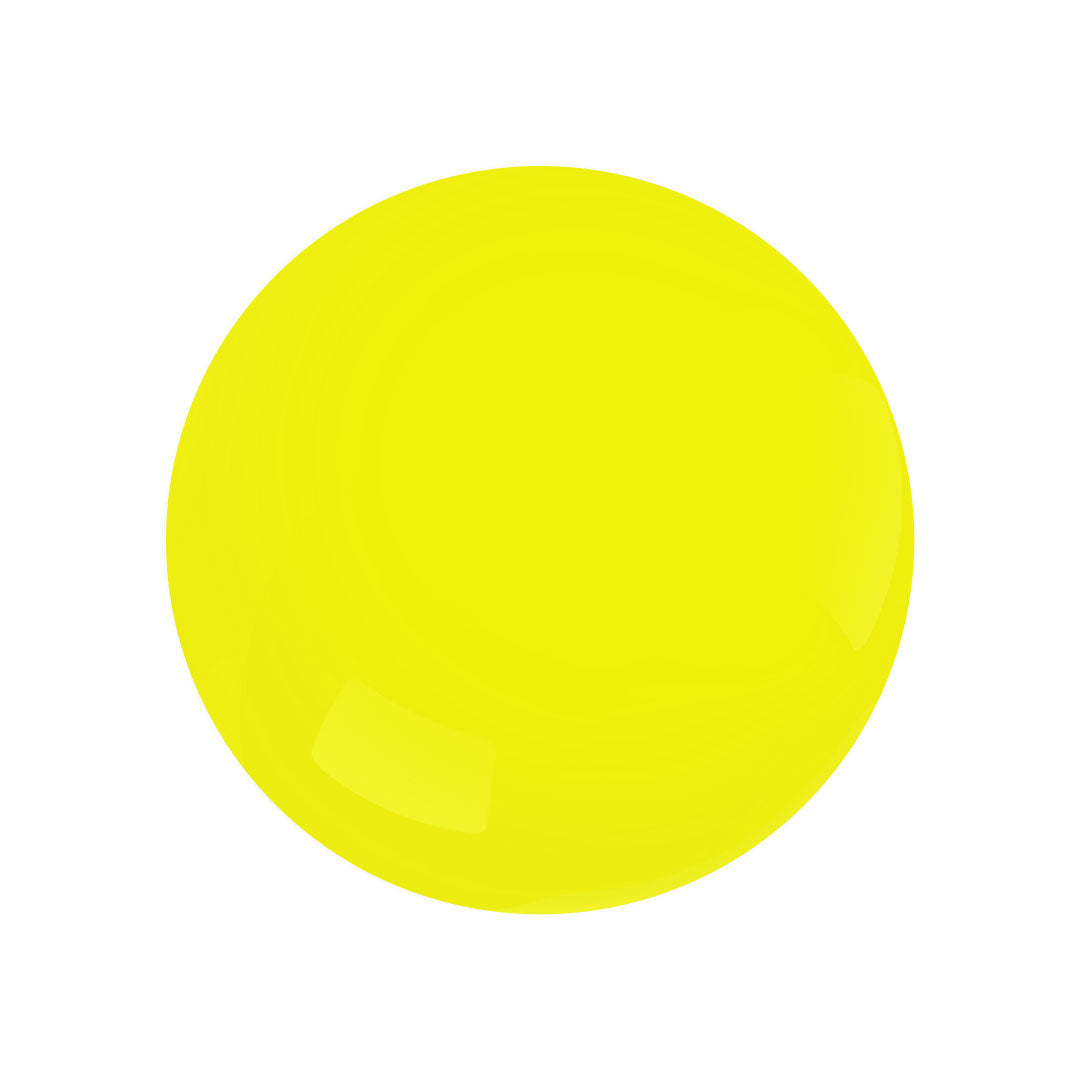 Antique Swatch #17 Bright Yellow Circle