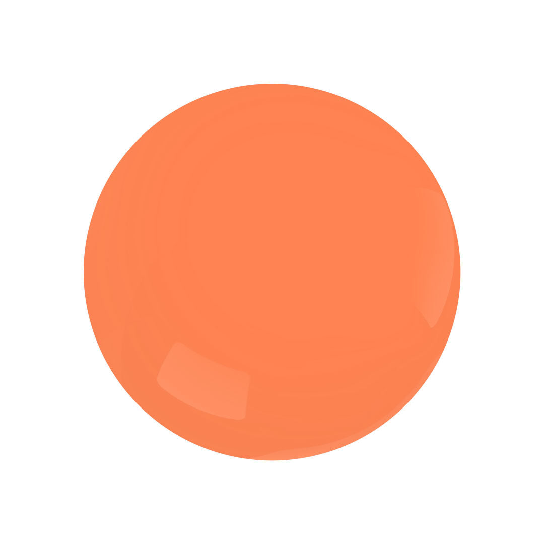 Antique Swatch 19 Bright Orange Circle