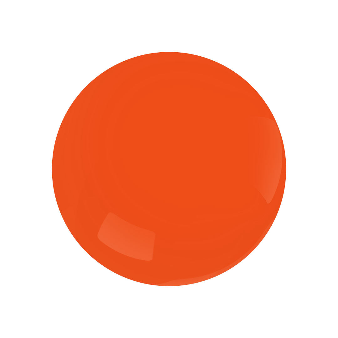 Antique swatch 29 rust orange circle