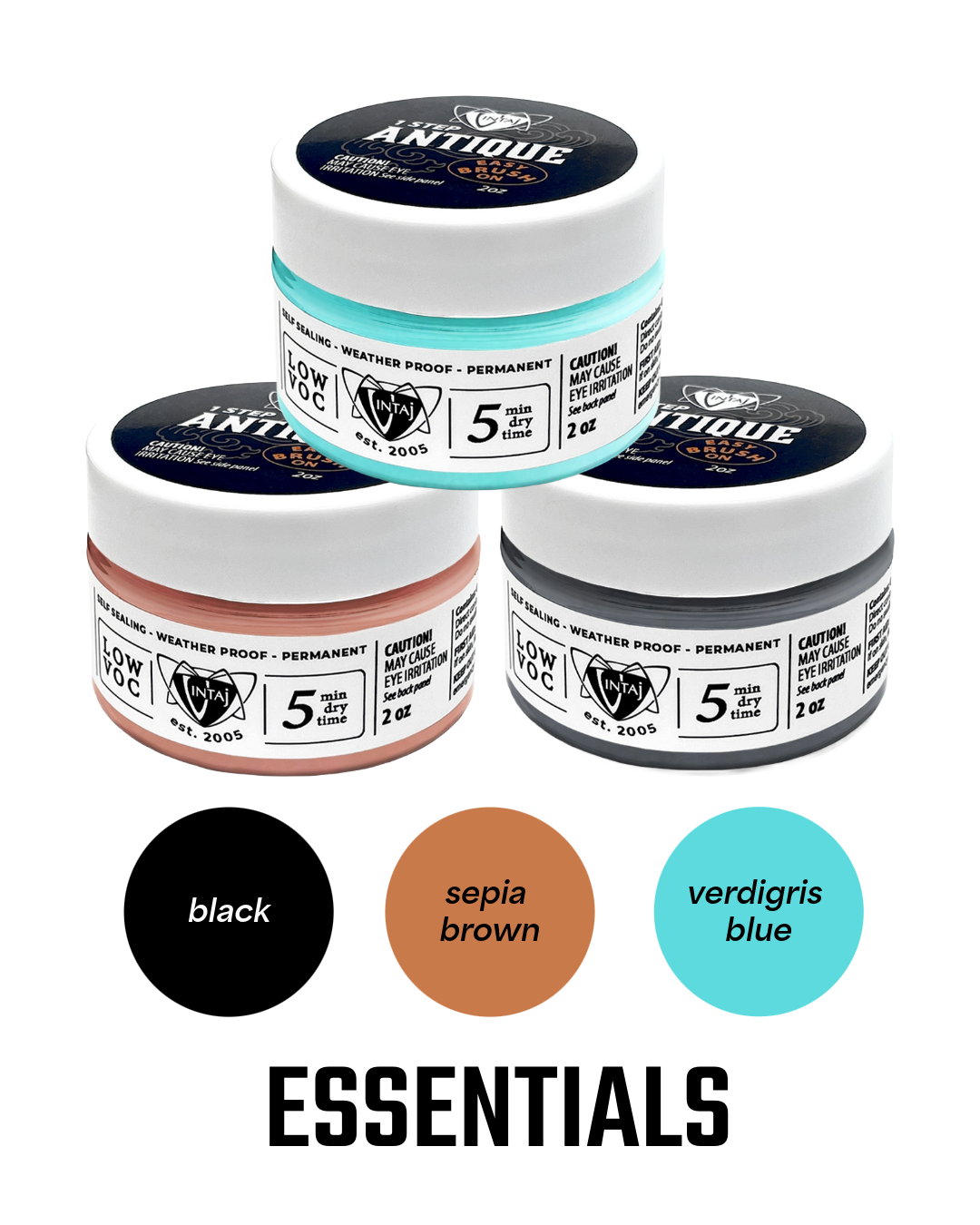 Essentials Set, 1 Step Antique, 2 oz (3pcs)