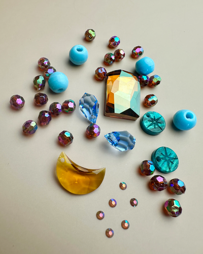 Bohemian Twilight Accent Bead Mix