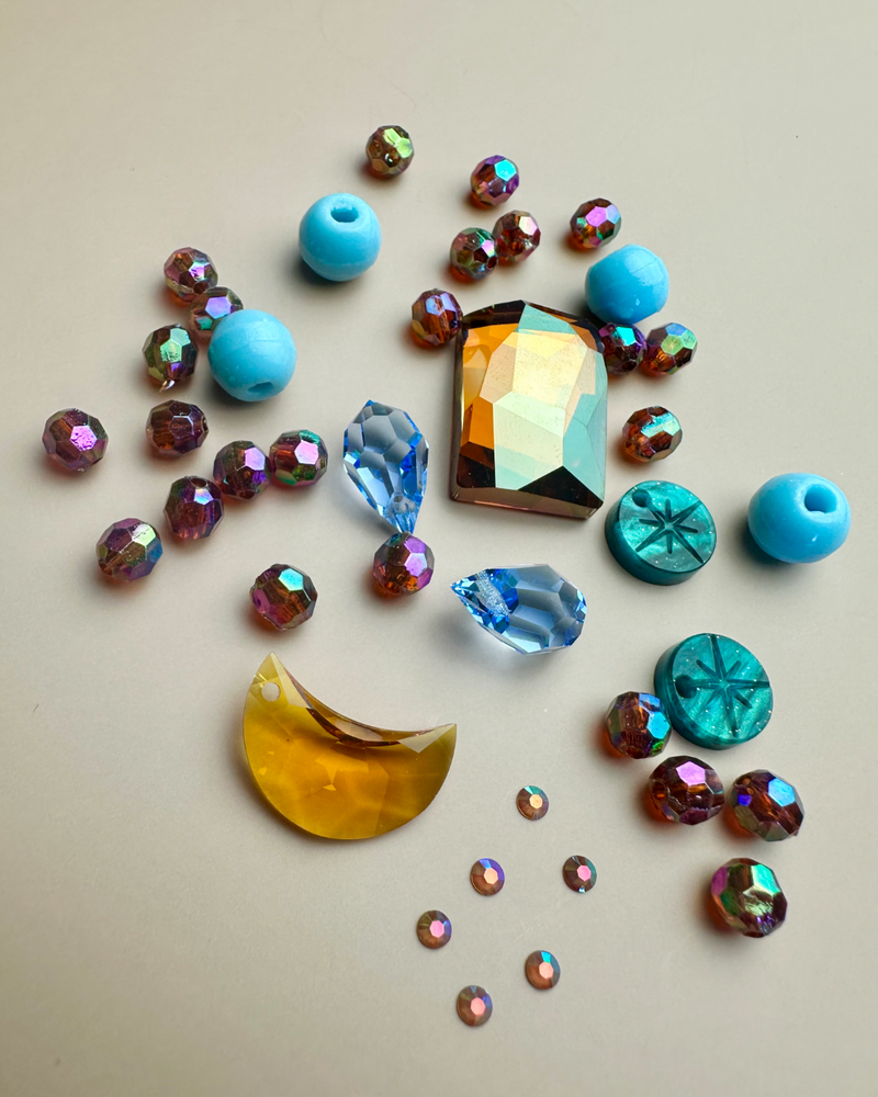 Bohemian Twilight Accent Bead Mix