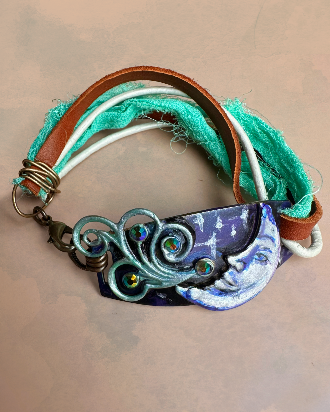 Flourish Swirl Left, 31x21mm, (1pc)
