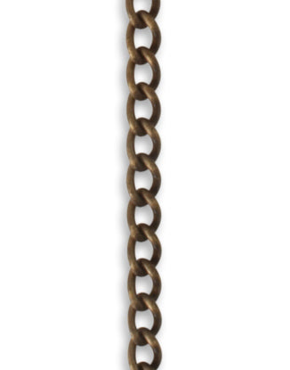 Antique brass chain - CH0010