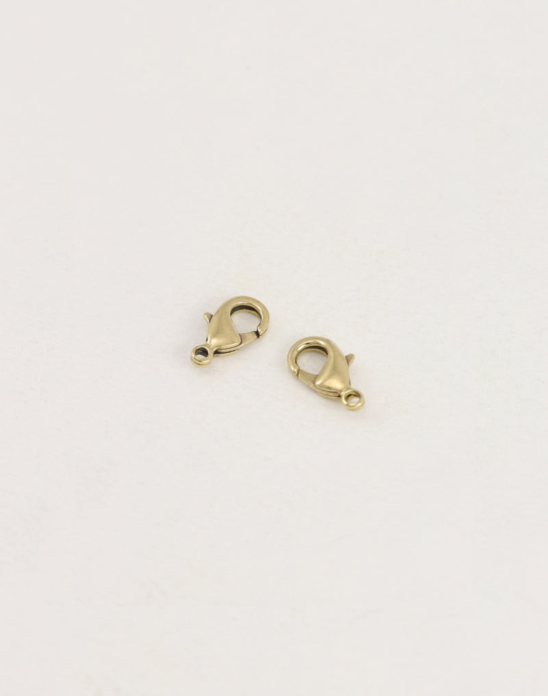 Lobster Clasp, 12mm, (2pcs)