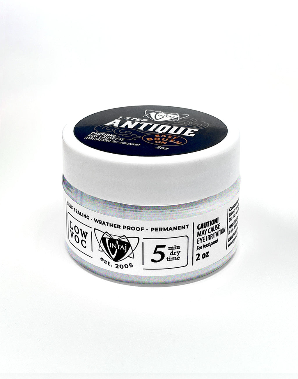 1 Step Antique, Metallic Silver, 2 oz