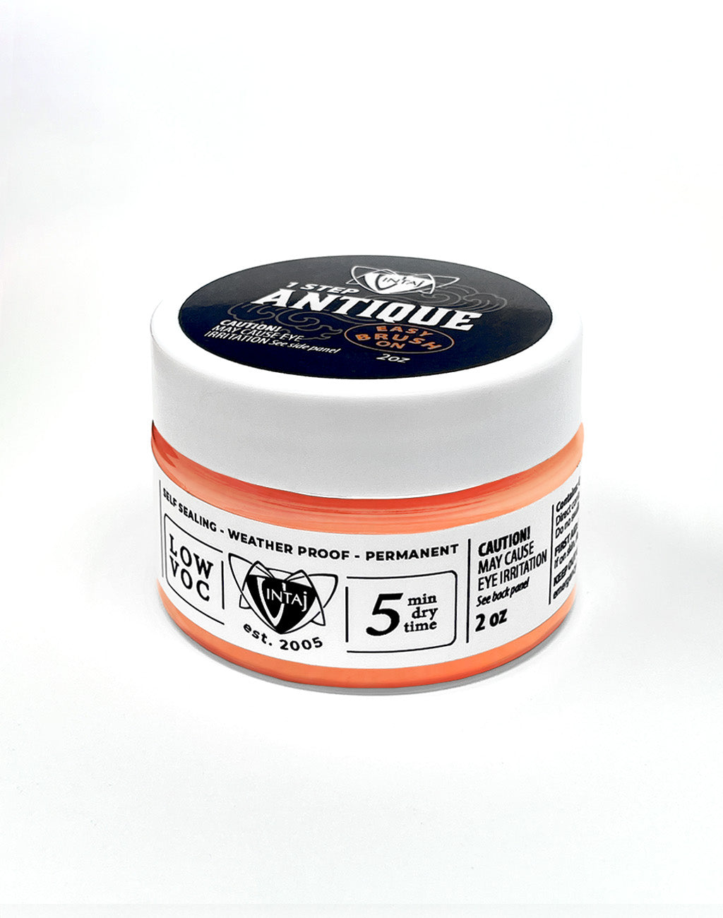 1 Step Antique, Rust Orange, 2 oz