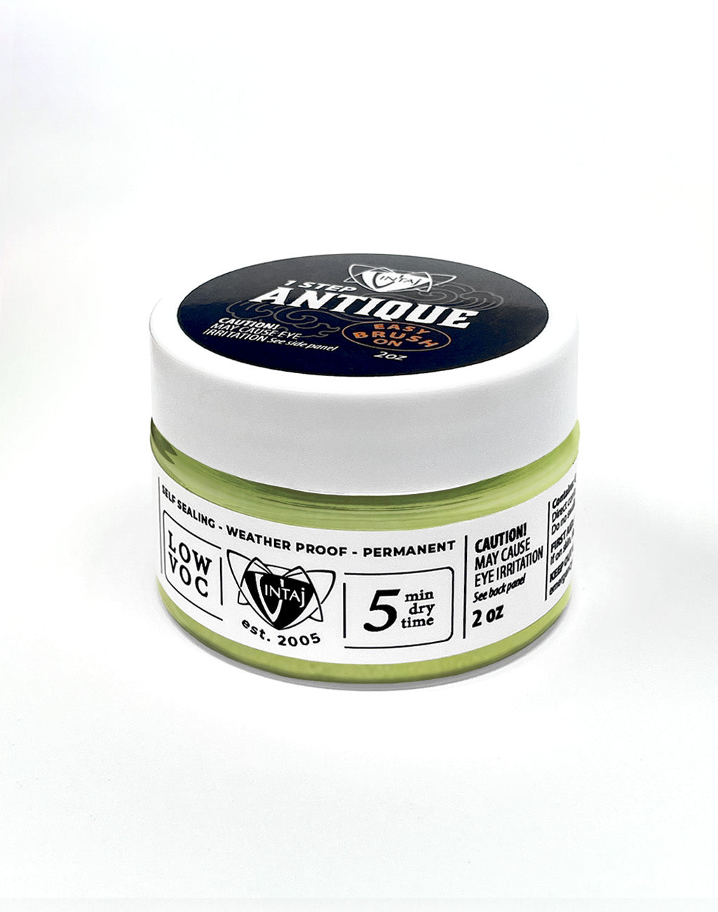 1 Step Antique, Olive Green, 2 oz