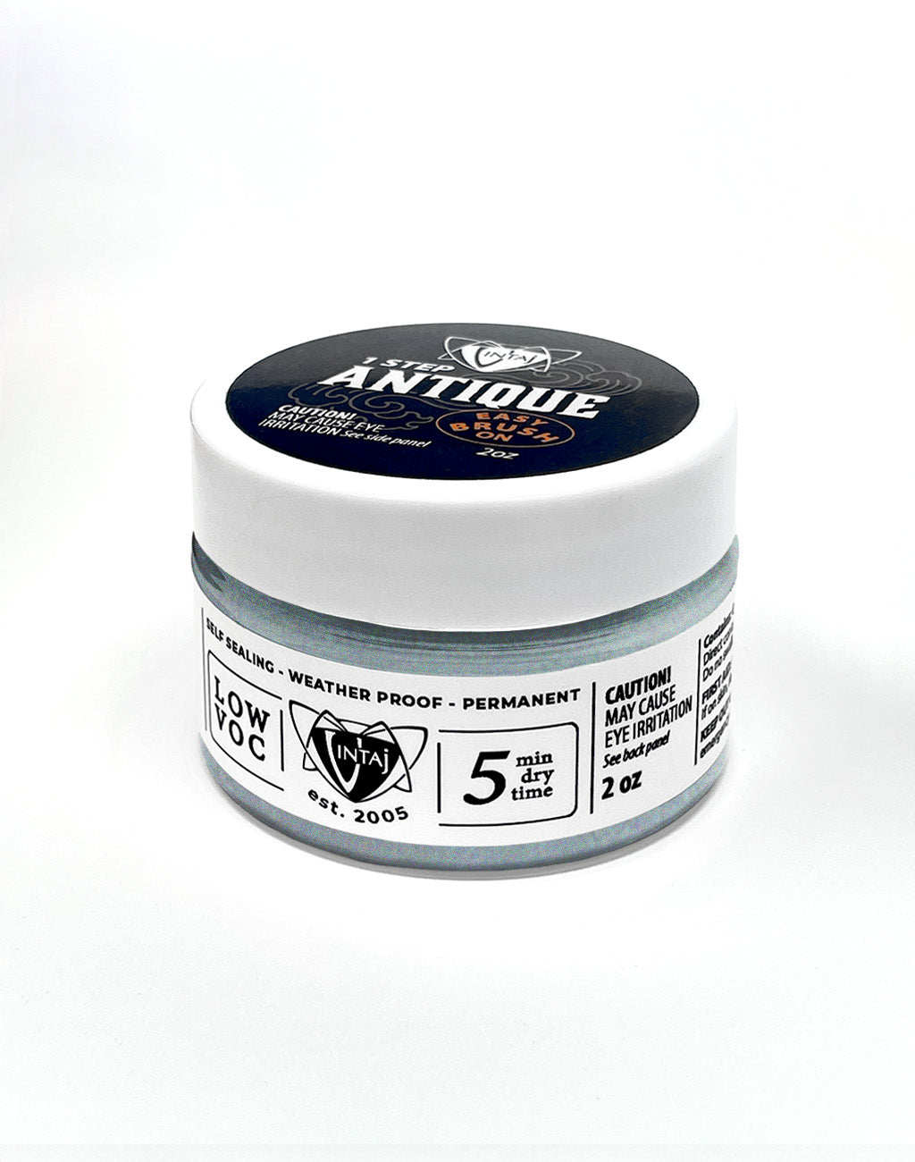 1 Step Antique, Metallic Gun Metal, 2 oz